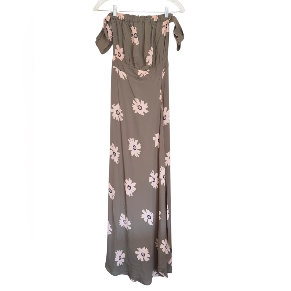 Flynn Skye Bella Off The Shoulder Floral Maxi Dress size XS